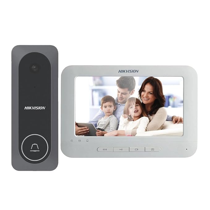 Hikvision 7" Video Door Phone Intercom Kit